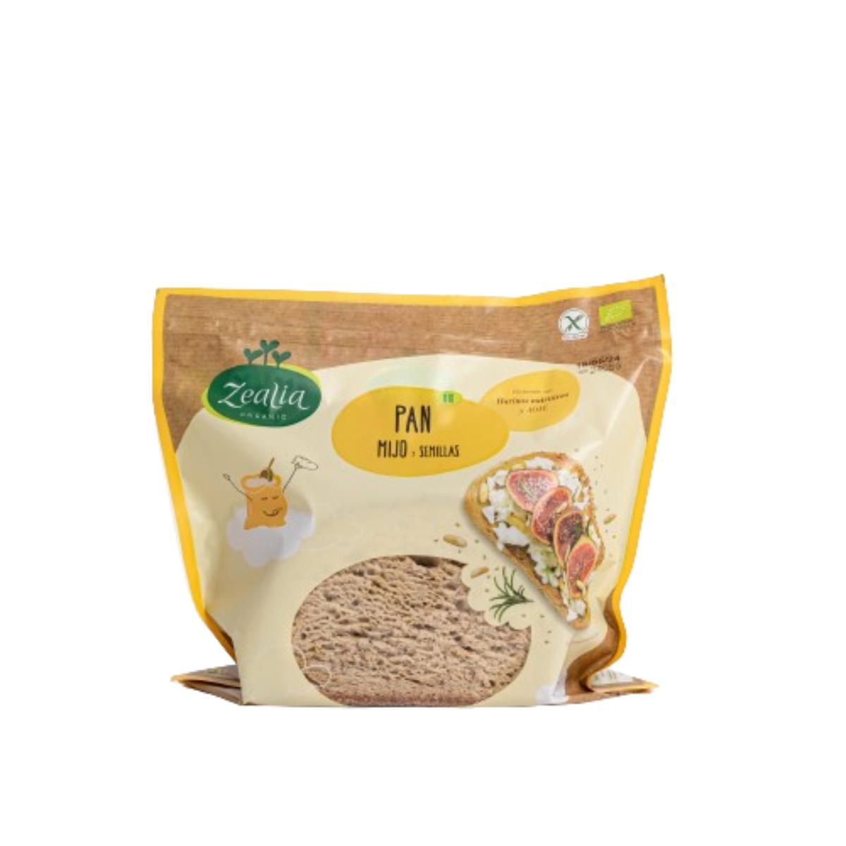 Bio-Hirse- und Saatenbrot Zealia, glutenfrei, 330 g