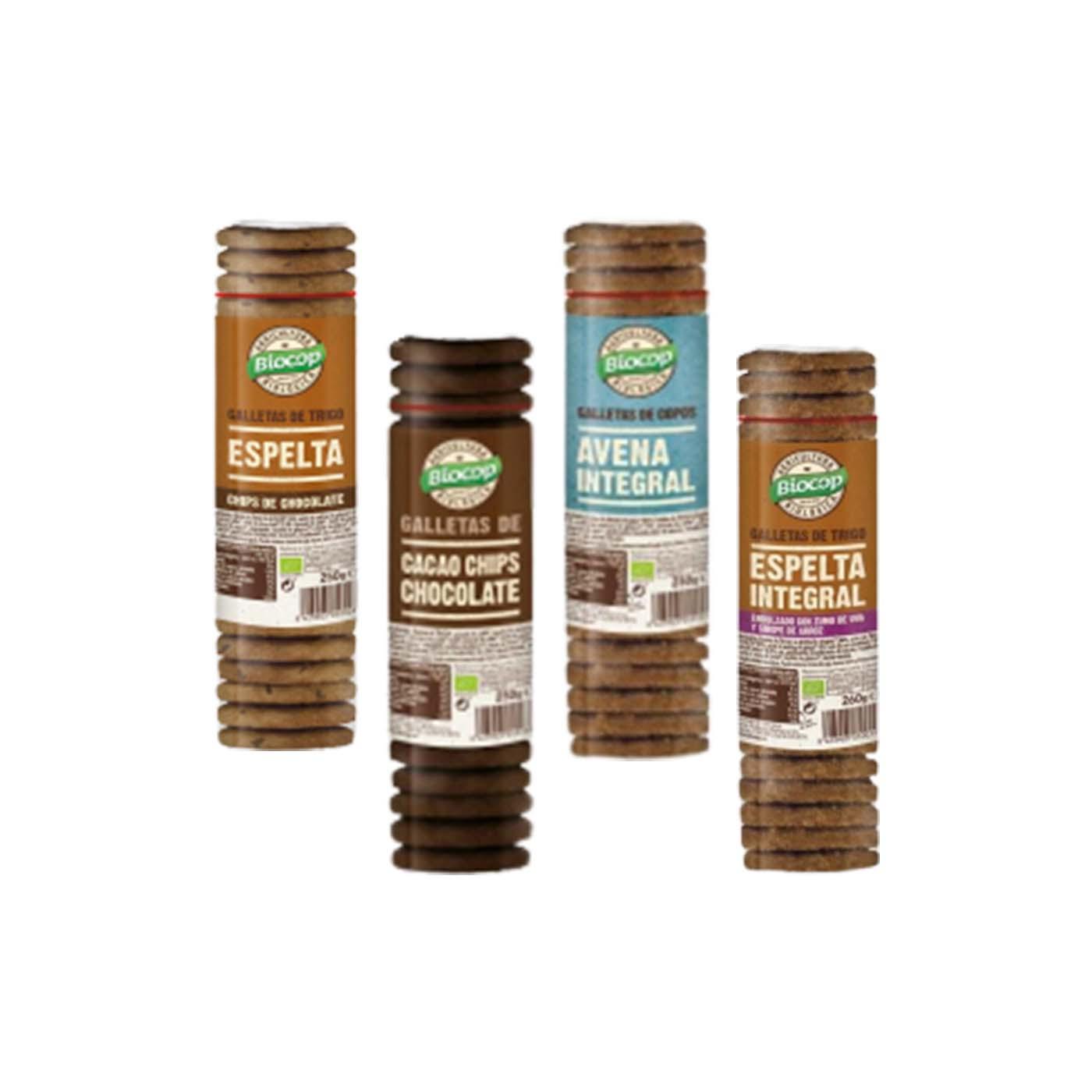 Biocop Spezialpackung Kekse, 4 Packungen
