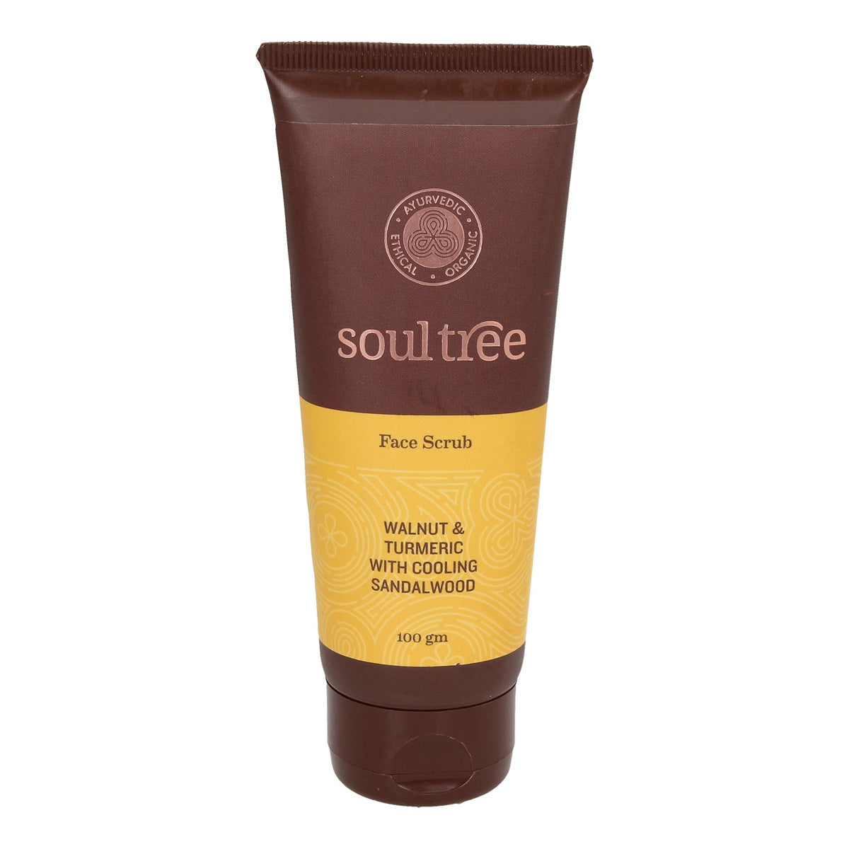 Peeling do twarzy z orzechem, kurkumą i drzewem sandałowym La Rueda Natural 100 g