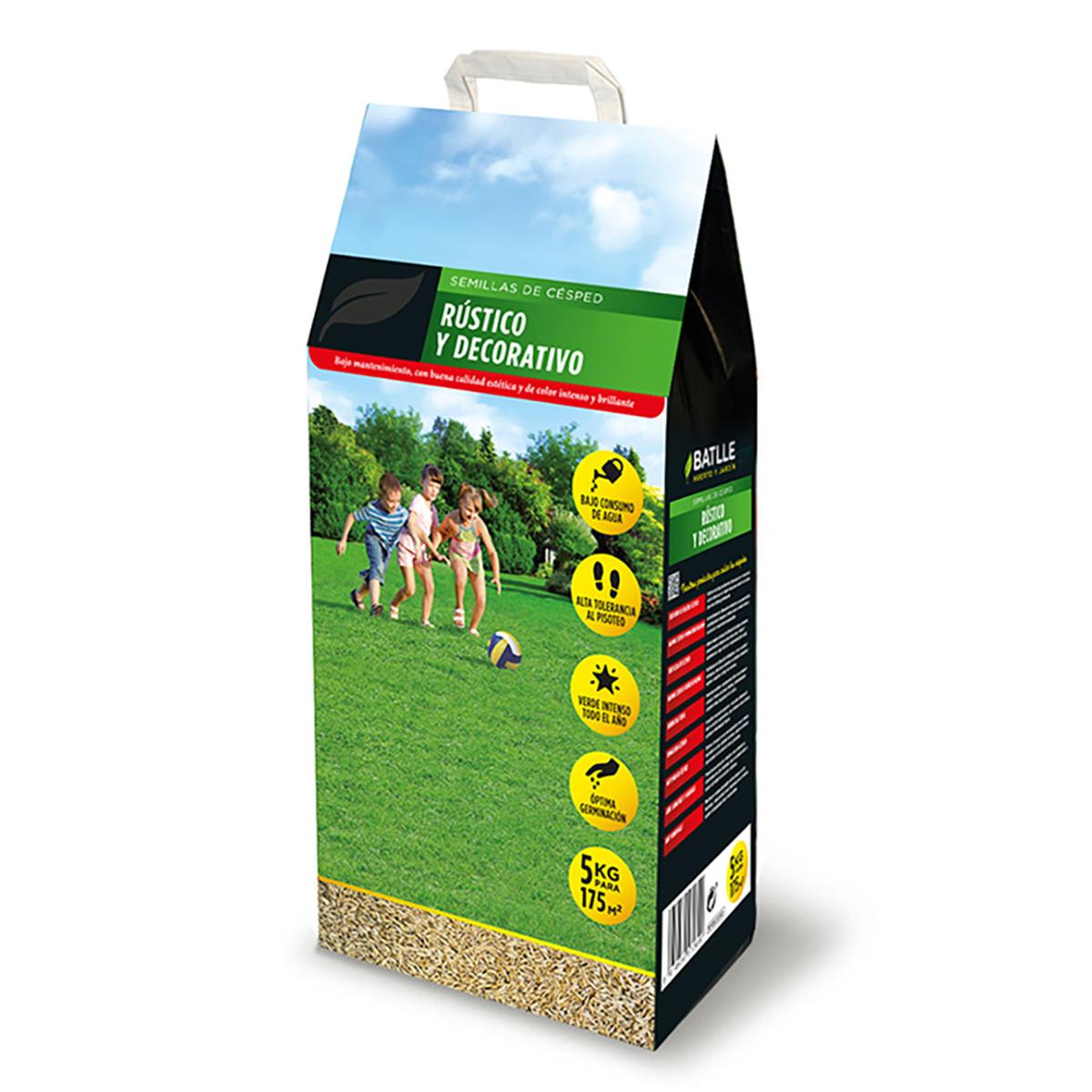 Zaden voor rustiek en decoratief gazon Batlle 5 kg