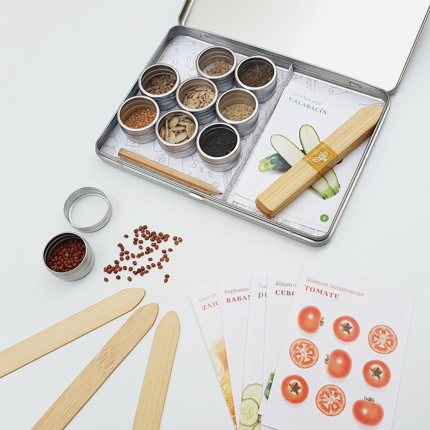 Min ekologiska stadsodling Frökollektion