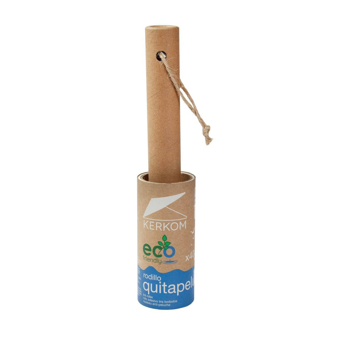 Rouleau anti-peluches écologique 40 feuilles Kerkom