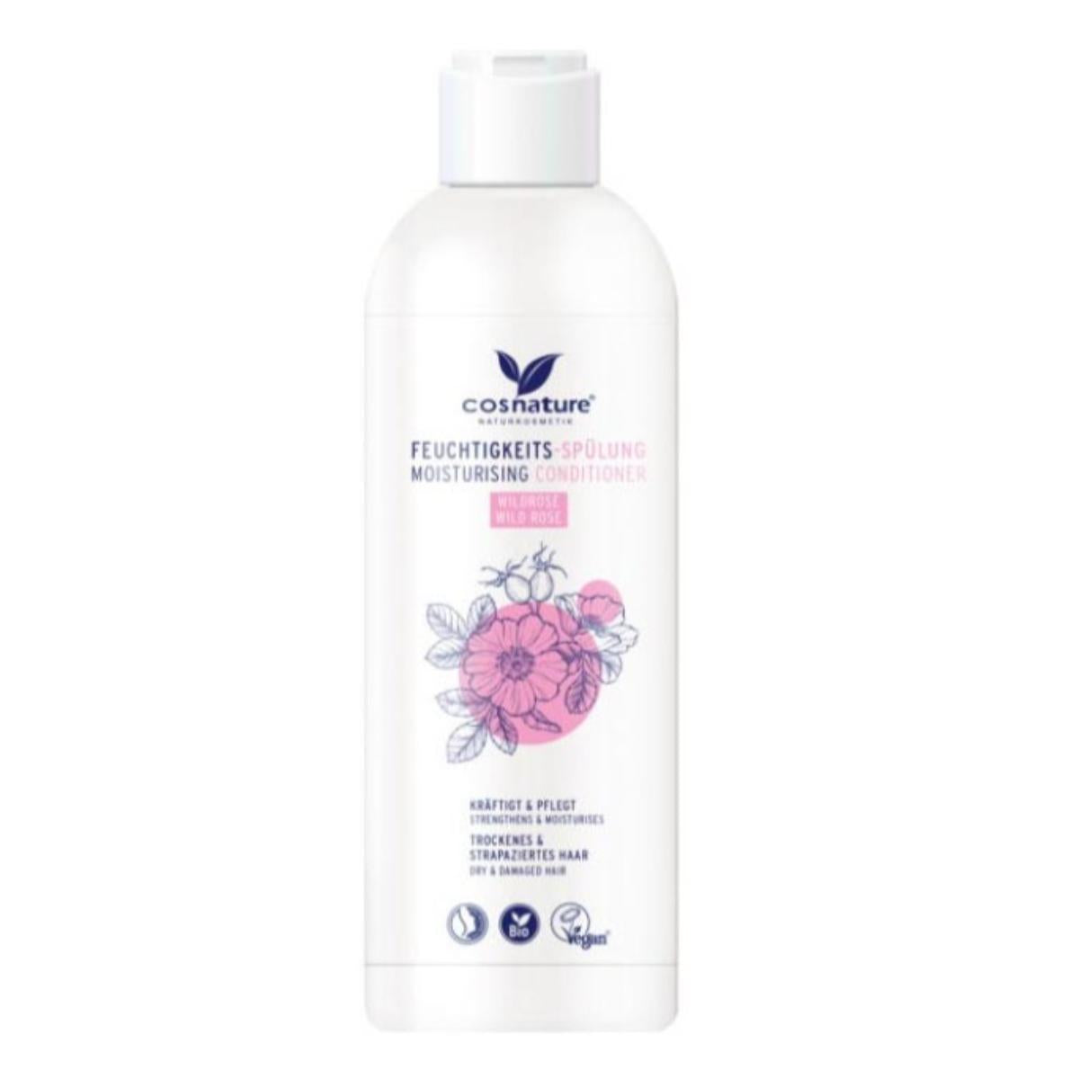 Feuchtigkeitsspendende Spülung Wildrose BIO Cosnature 250 ml