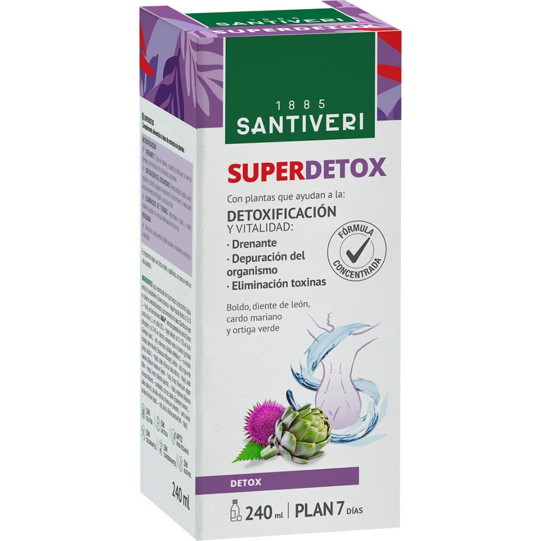Superdetox Sirap Santiveri 240 ml