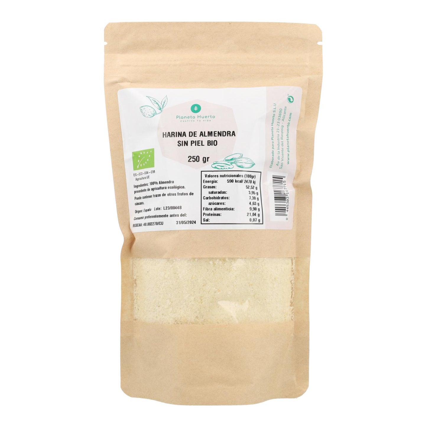 Farine d'amandes ECO Planeta Huerto 250 g