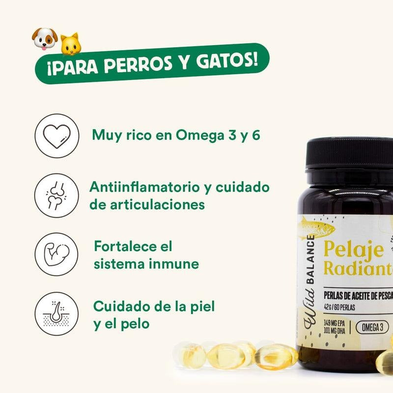 Pack Pelage éclatant Wild Balance