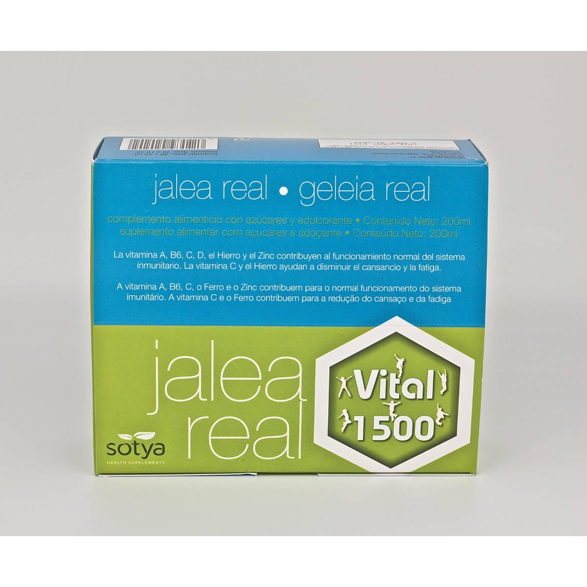 Gelée Royale Vital 1500 Sotya 10 ml Glasampullen 20 Stück