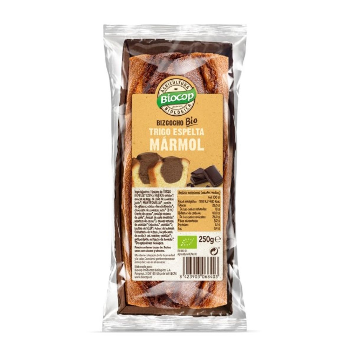 Dinkelkuchen Biocop 250 g