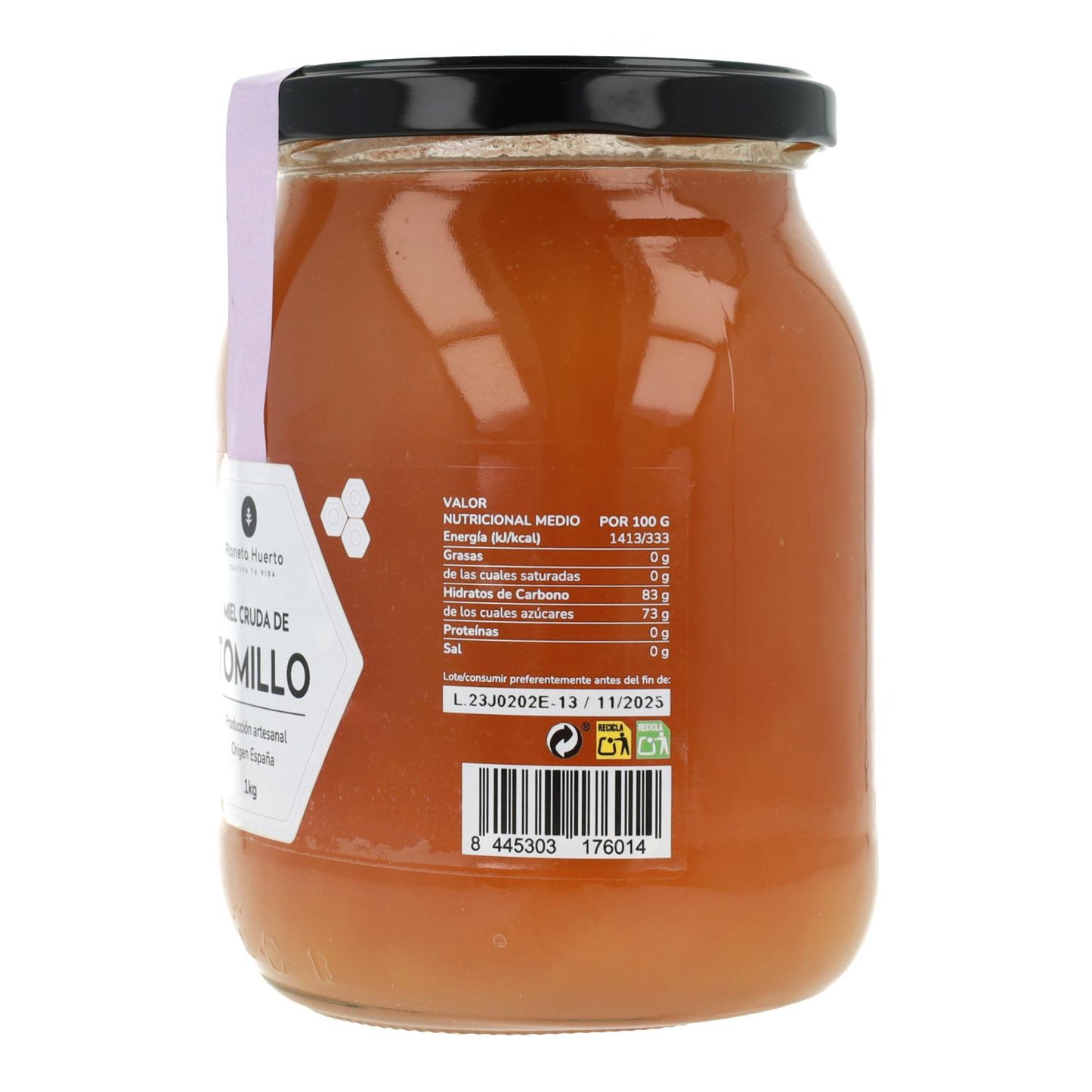 Miel de Thym Cru Planeta Huerto 1 Kg
