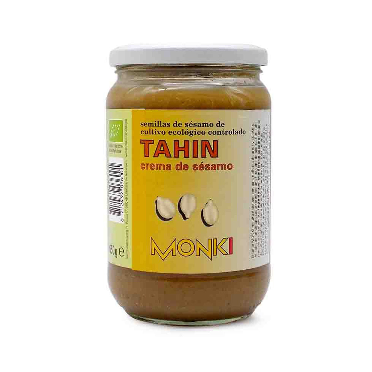 Geröstetes Tahin ohne Salz, bio Monki 650 g