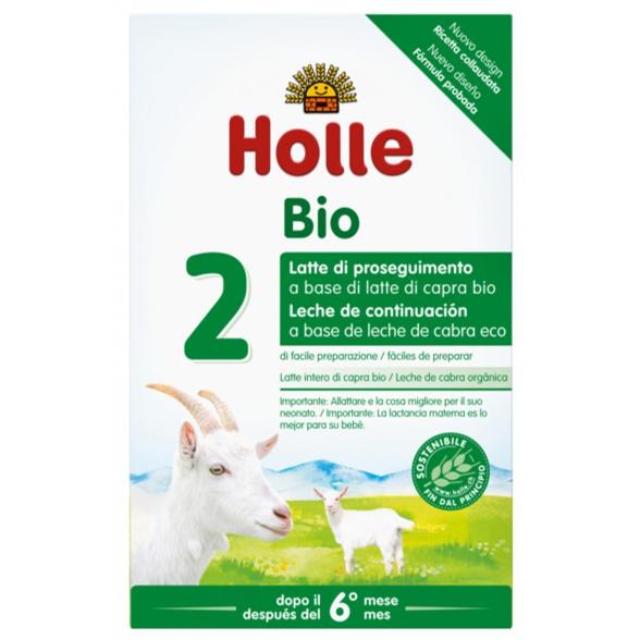 Latte di capra di proseguimento 2 6+ mesi Biologico Holle 400 g