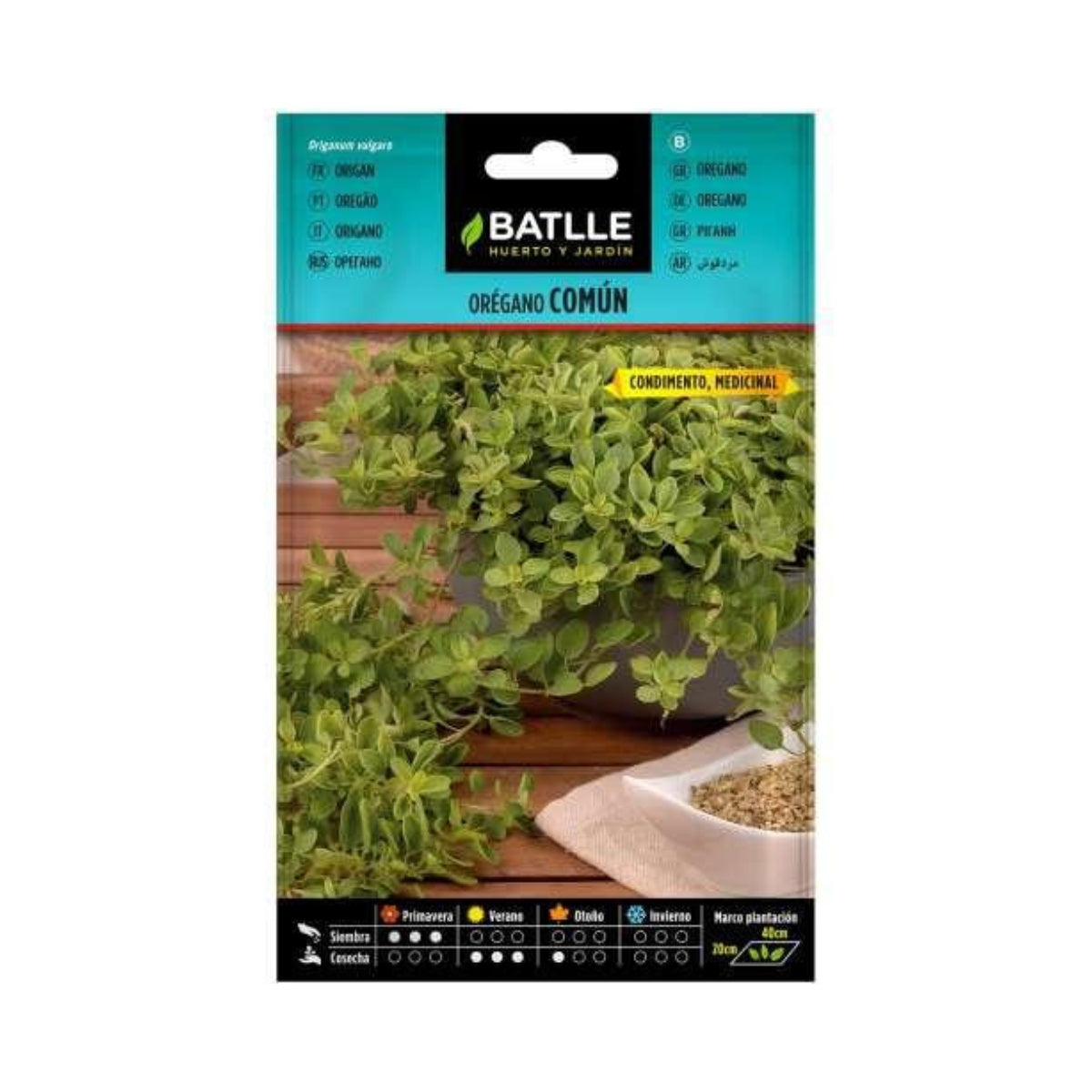 Nasiona oregano Batlle