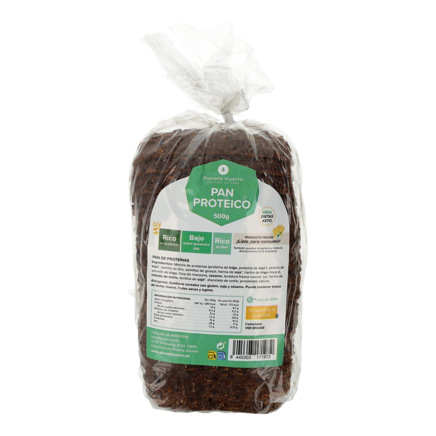 Proteinbröd Planeta Huerto 500 g