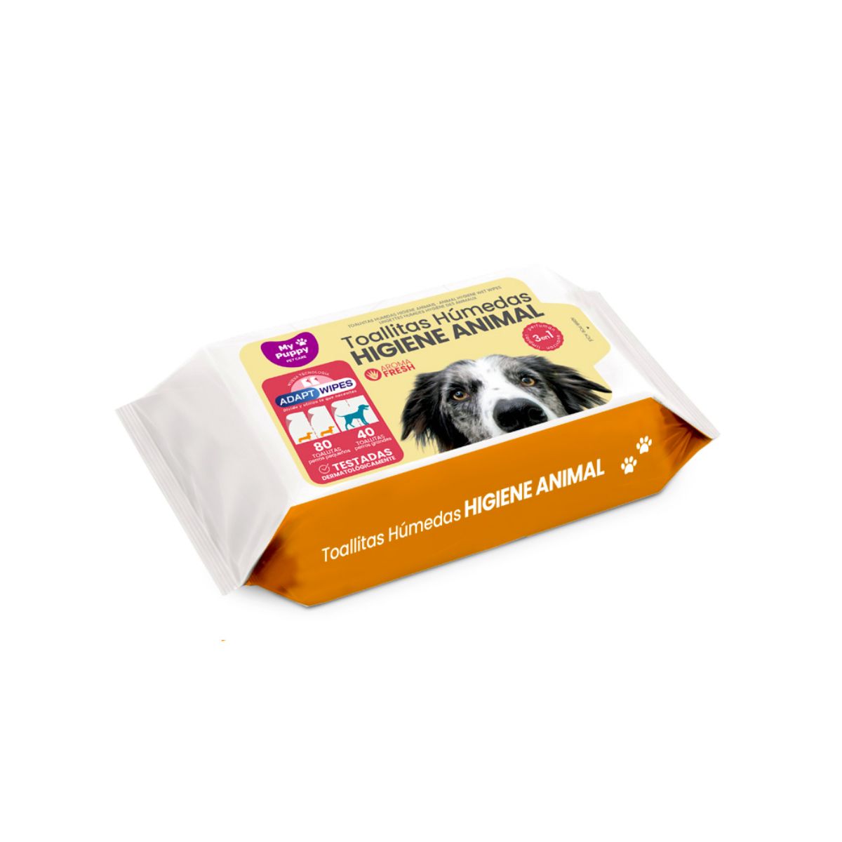 My Puppy Animal Hygiene Wet Wipes, Salustar, 80/40 units