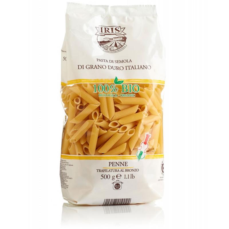 Maccheroni biologici di grano duro Iris 500 g