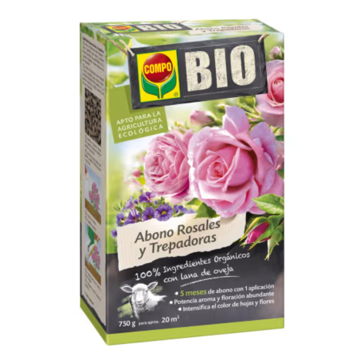 Compo Bio-Dünger für Rosen und Kletterpflanzen 750 g