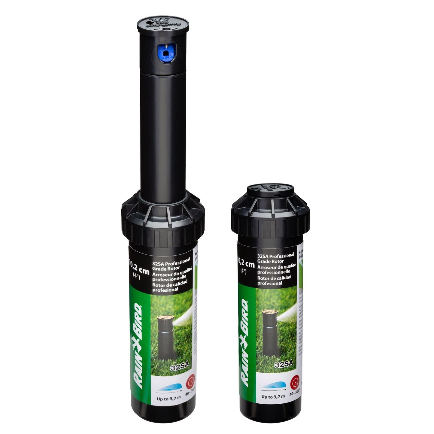 Rotor 32SA 10 cm, zasięg od 4,6 do 10,7 m Rainbird