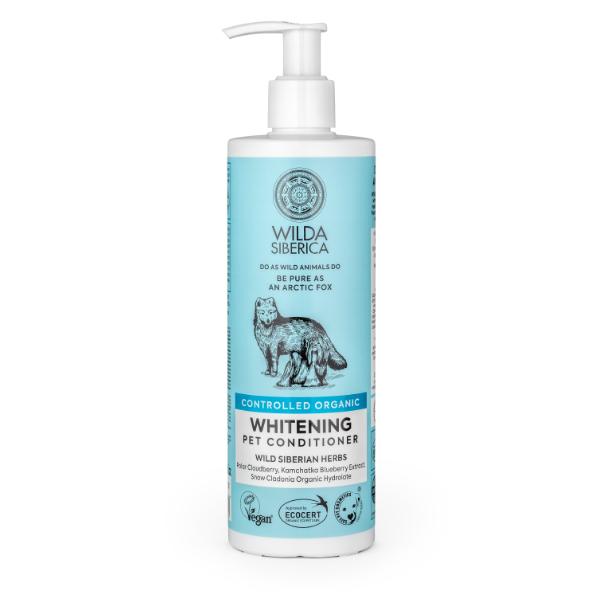 Après-shampooing pour poils blancs d'animaux Natura Sibérica 400 ml