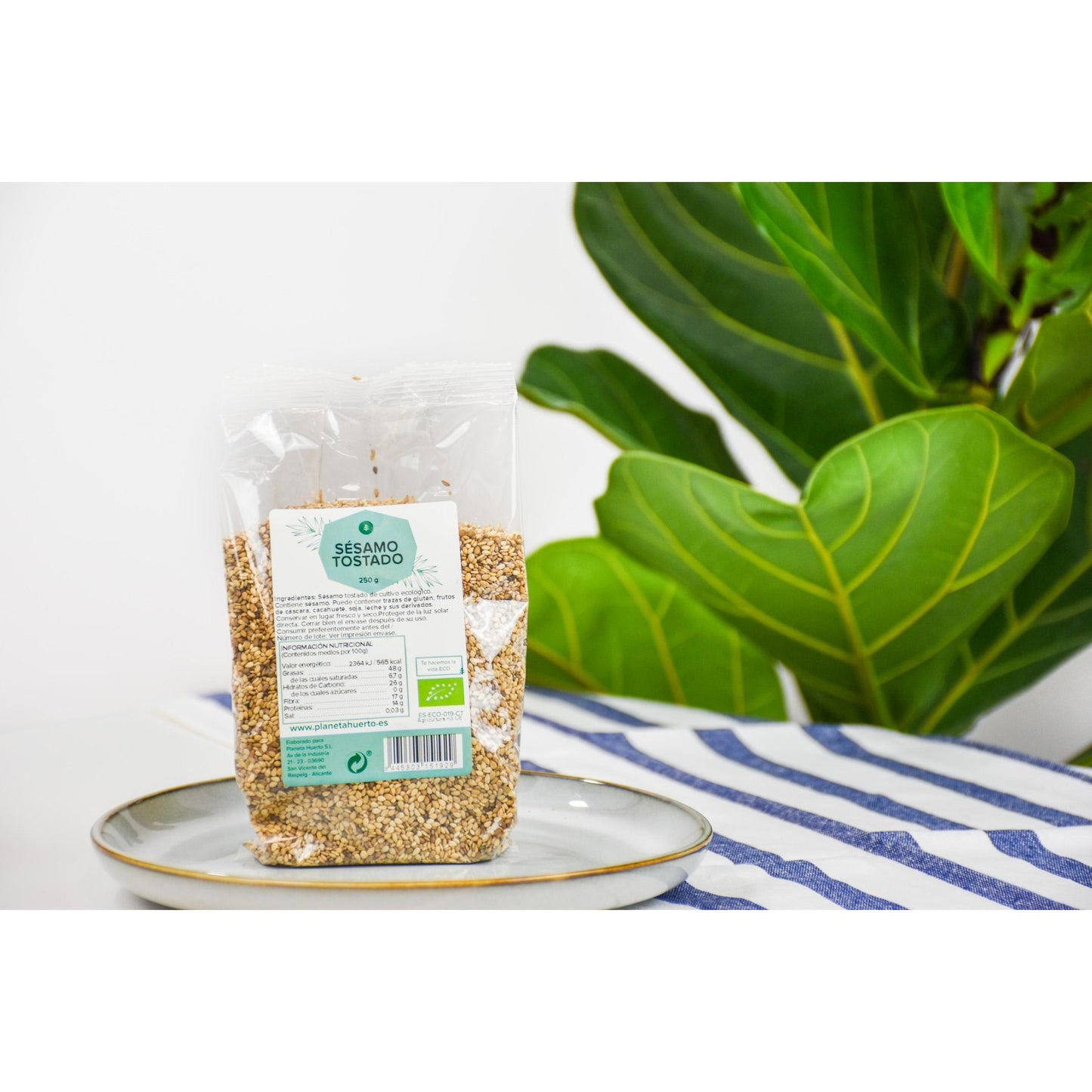 Sésame grillé ECO Planeta Huerto 250 g