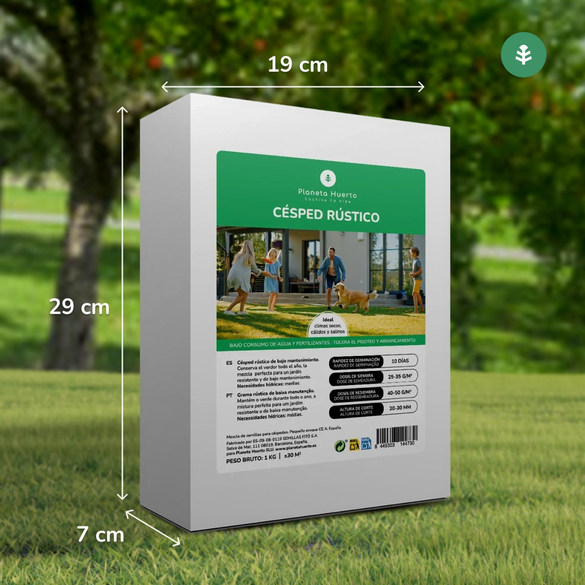 Prydnadsgräsfrön Planeta Huerto 1 kg