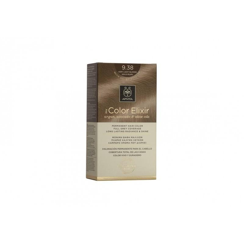 Haarfarbe My Color Elixir N9.38 Sehr helles Perlblond Apivita