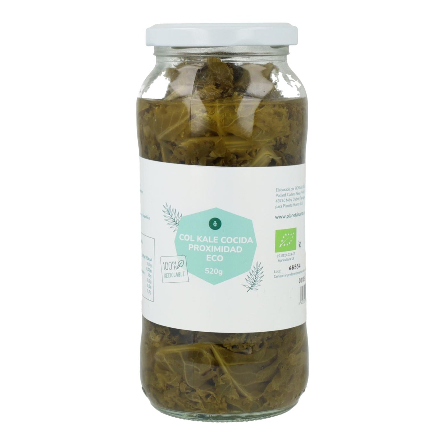 Cavolo cotto Eco Planeta Huerto 520 g