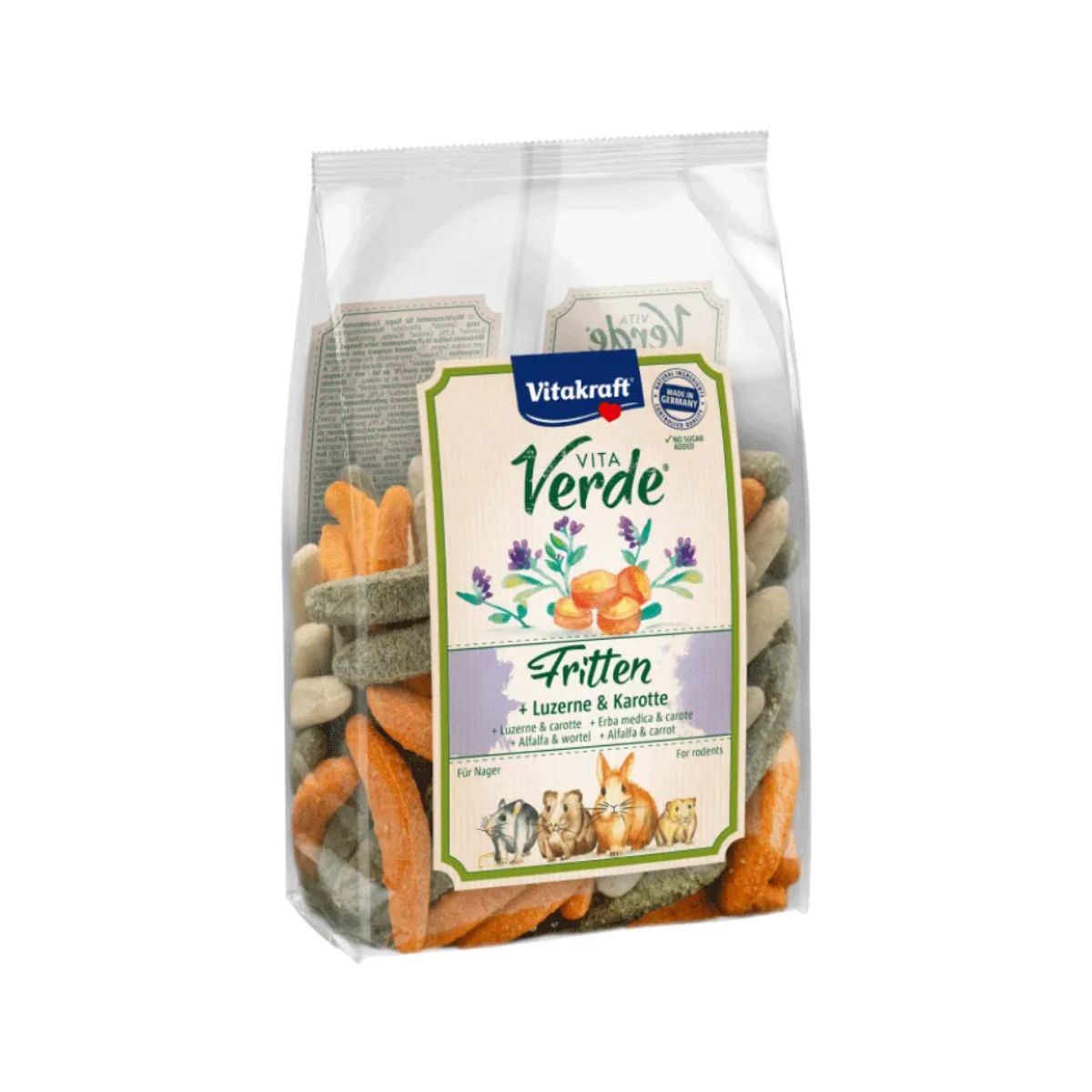 Vita Verde Branches naturelles d'alfalfa pour rongeurs 200 g