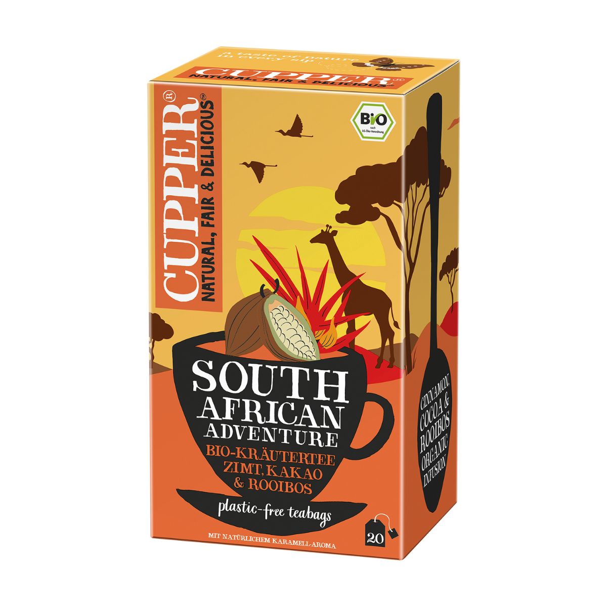 Infusion Afrique Bio Cupper 20 sachets