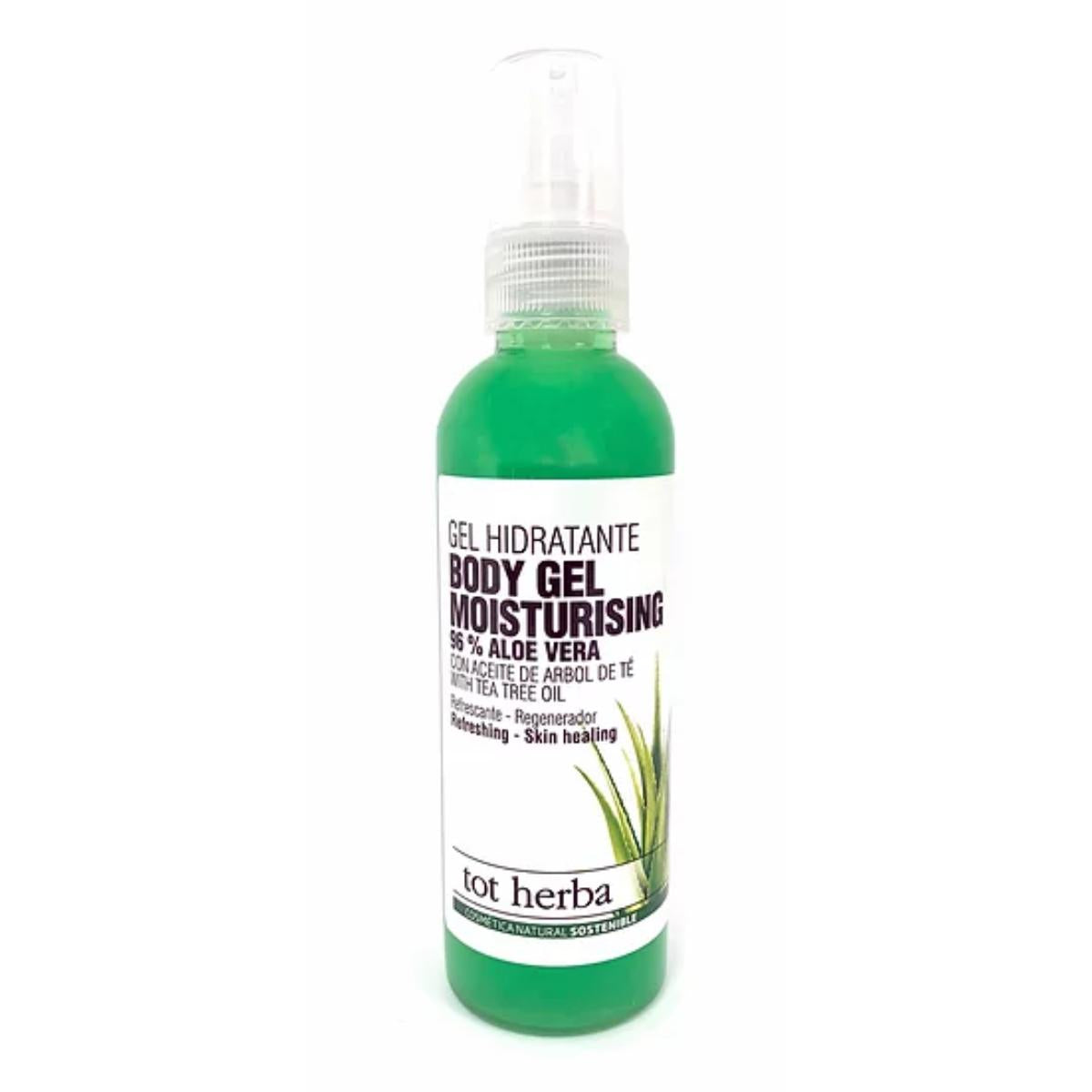 Gel idratante all'aloe vera con olio di melaleuca 100 ml Tot Herba