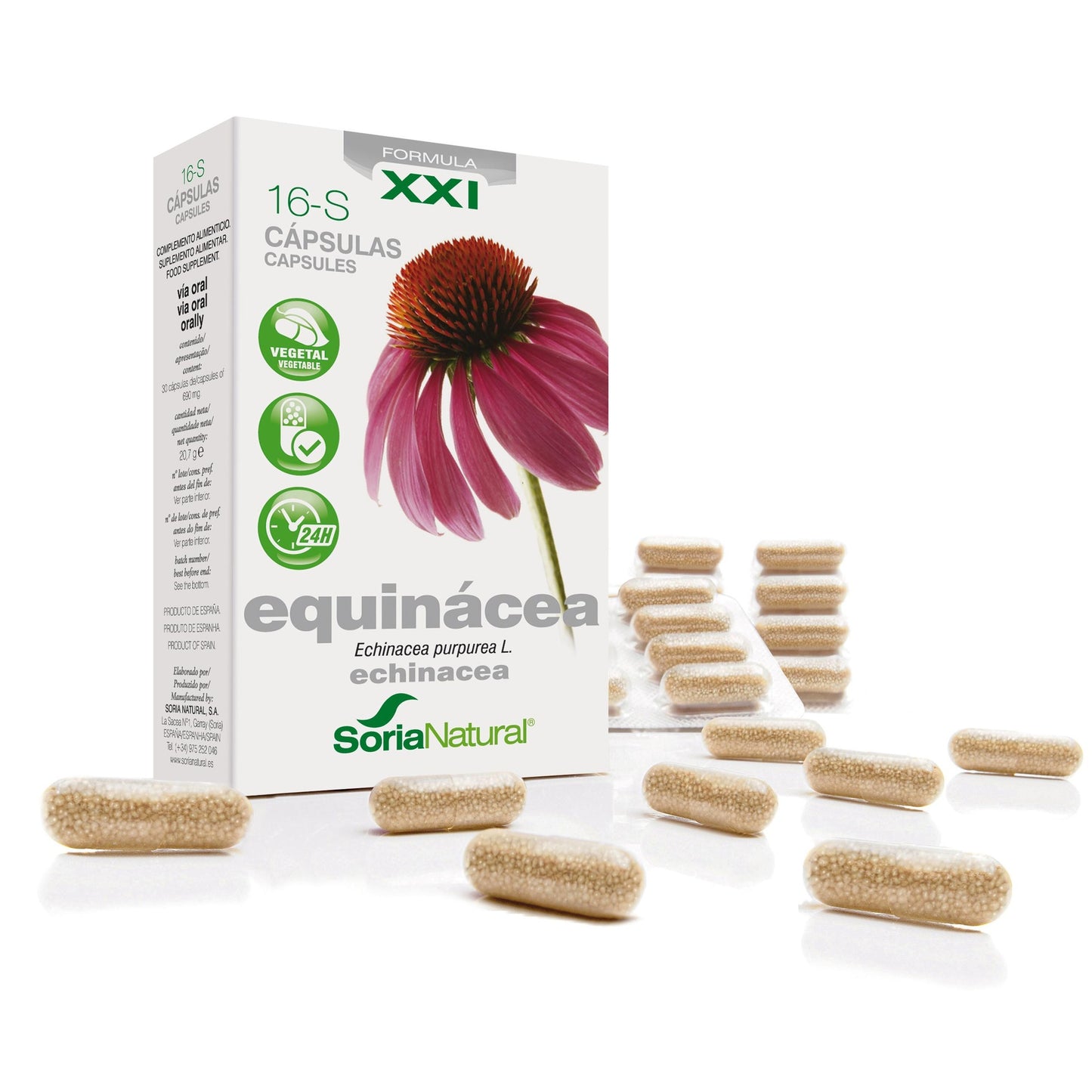 16S - Echinacea Soria Natural Caps, verzögerte Freisetzung