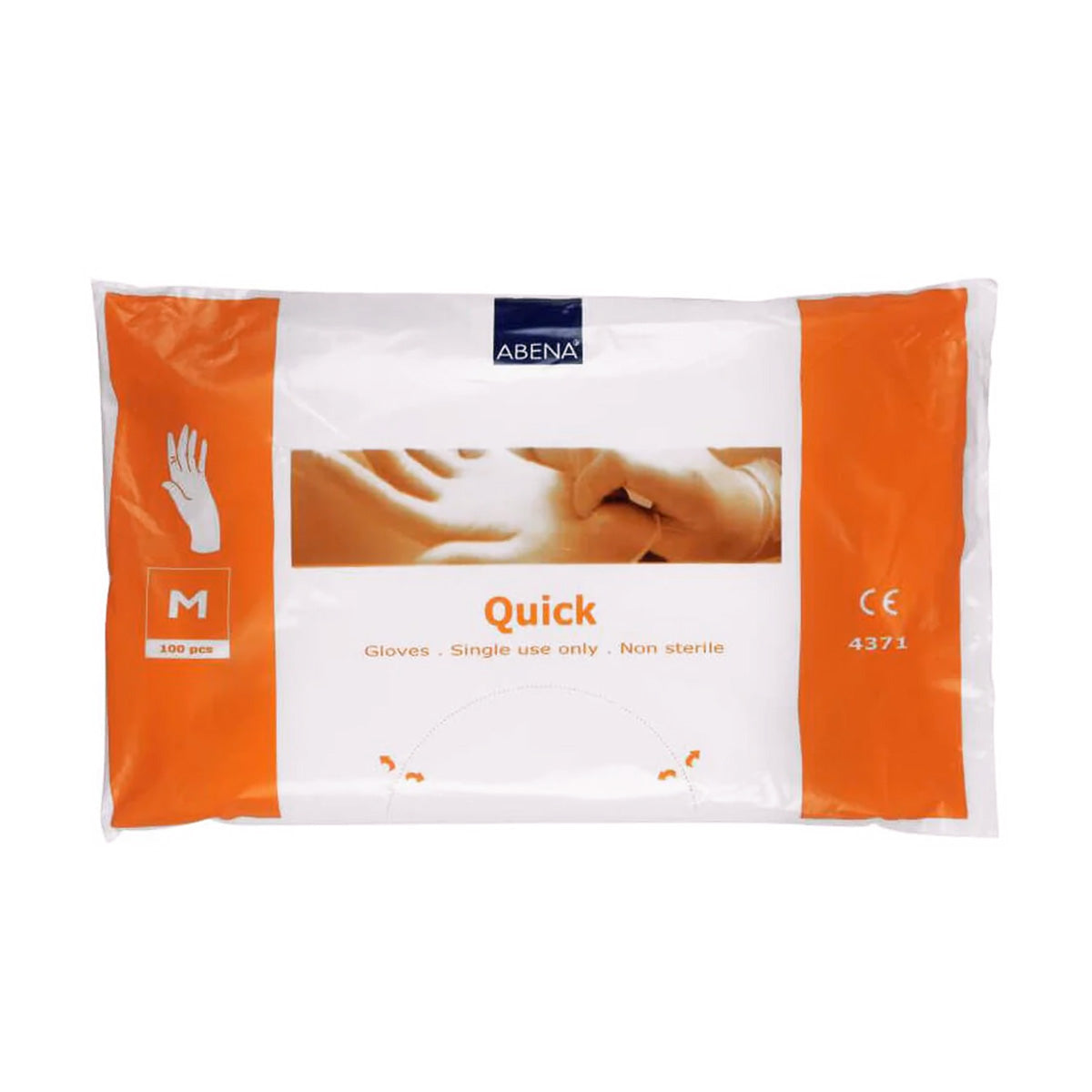 Gants jetables taille unique Abena 100 unités