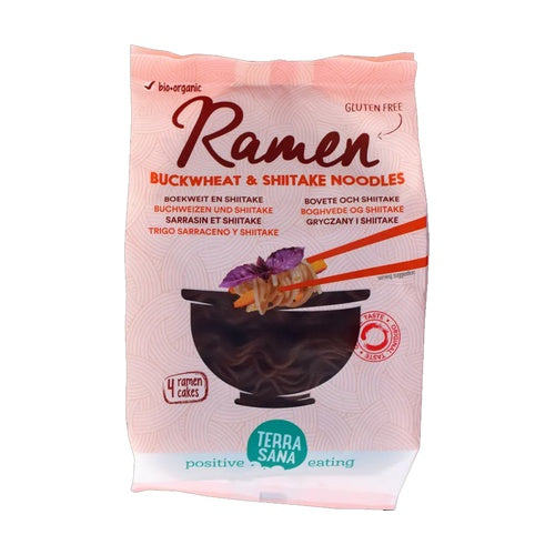 Buchweizen- und Shiitake-Pilz-Ramen Terrasana 280 g