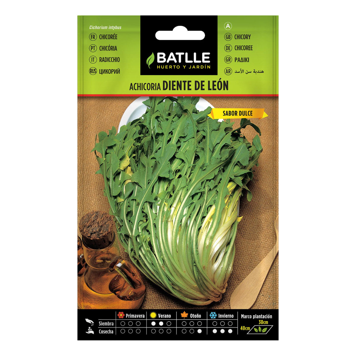 Cichoreizaadjes Dandelion Batlle