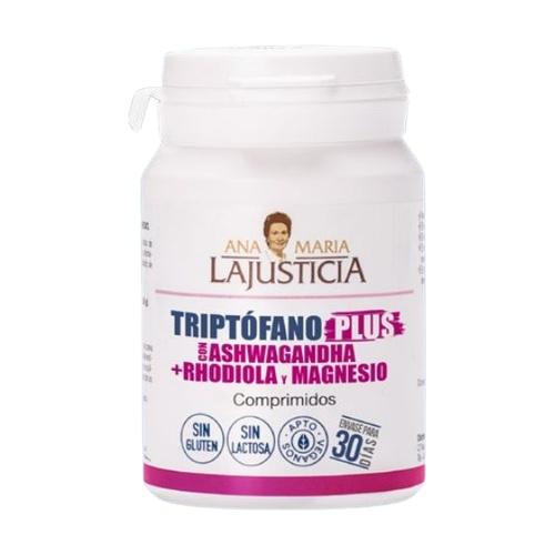 Tryptophan Plus with Ashwagandha + Rhodiola and Magnesium Ana María LaJusticia 60 tablets