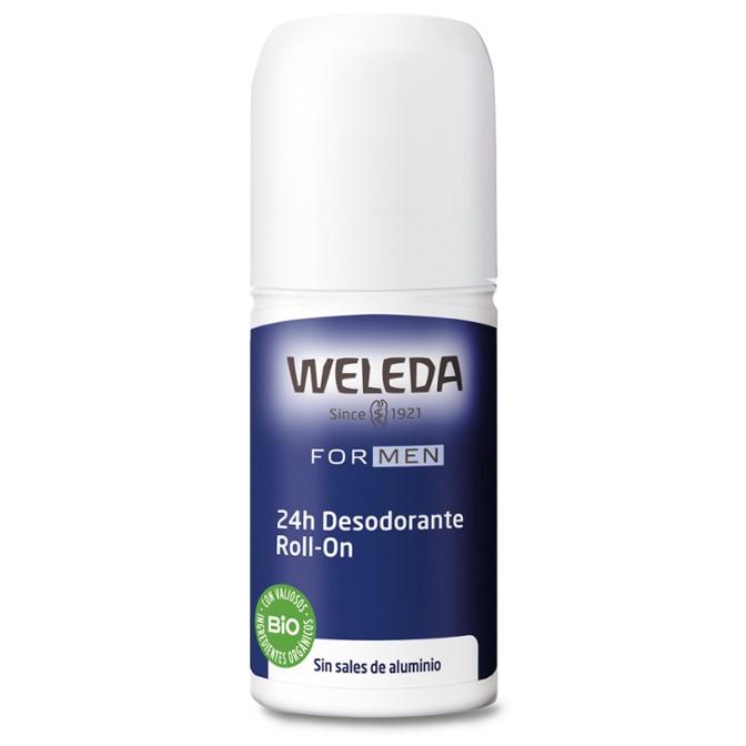Roll-on deodorant voor mannen, Weleda, 50 ml
