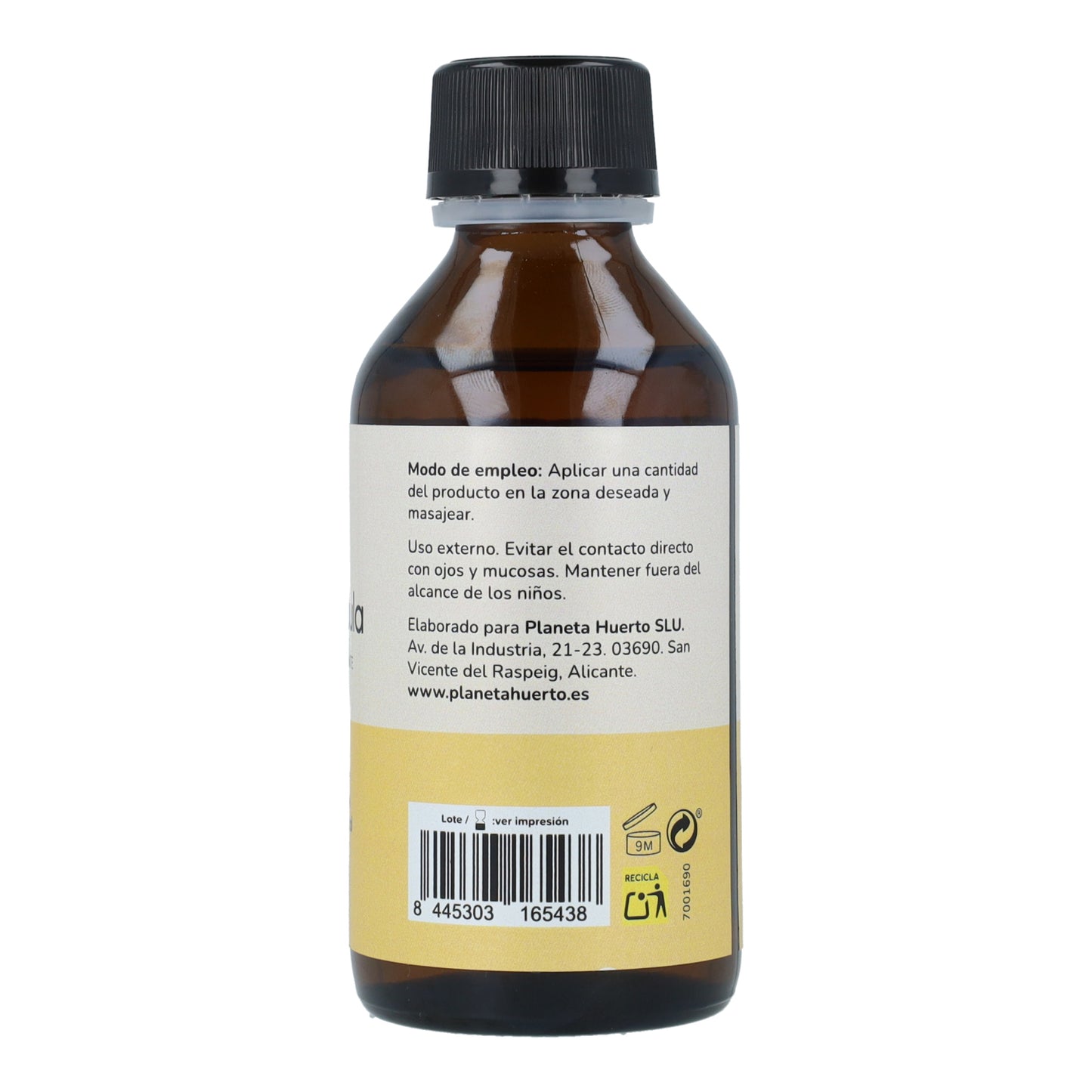 Huile de Calendula Planeta Huerto 100 ml