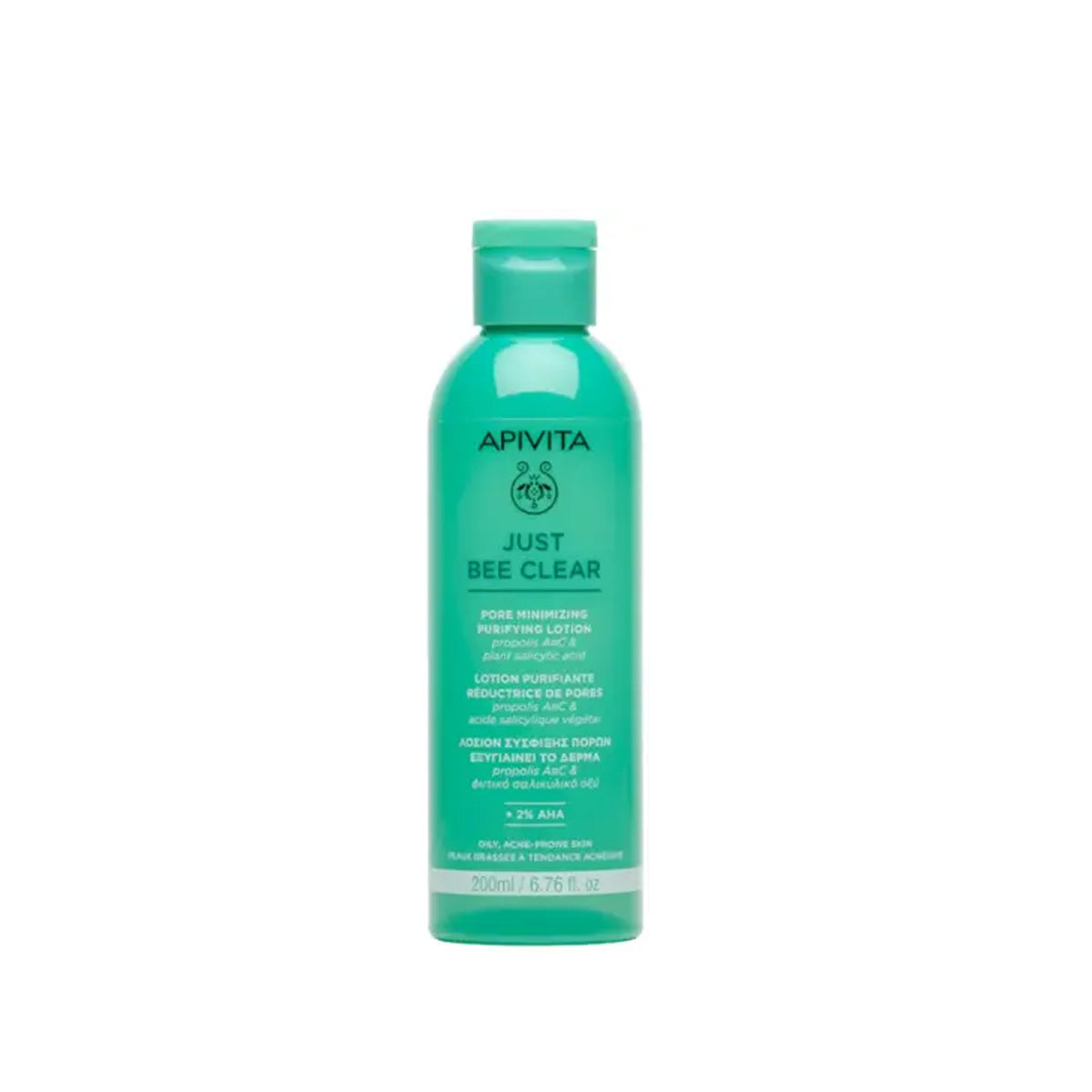 Just Bee Clear porminskande renande lotion, Apivita, 200 ml