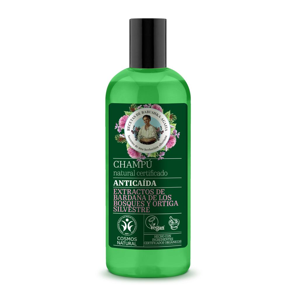 Certyfikowany naturalny szampon przeciw wypadaniu włosów Agafia Natura Siberica 260 ml