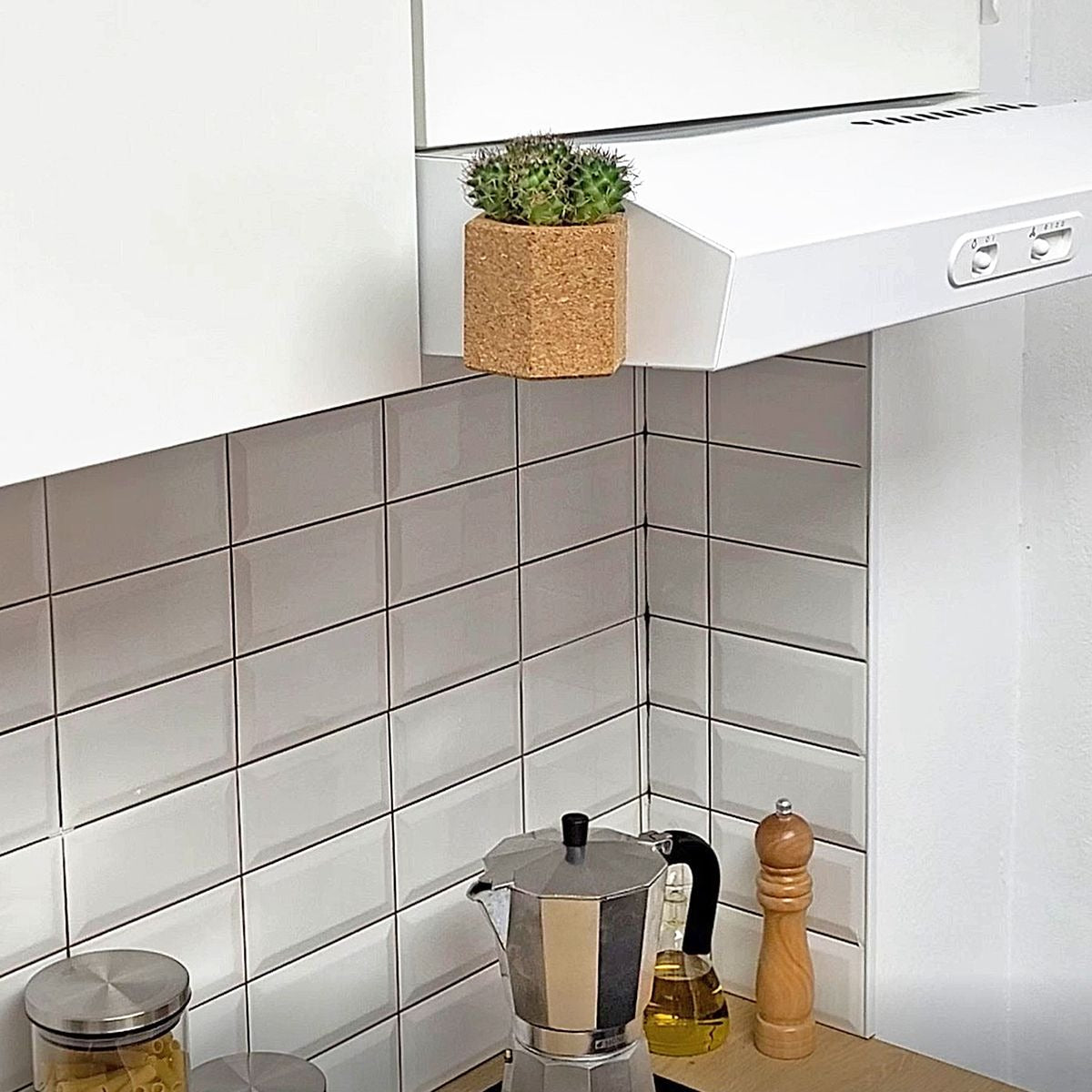 Eimer mit Magneten Hexagon, Garden Pocket