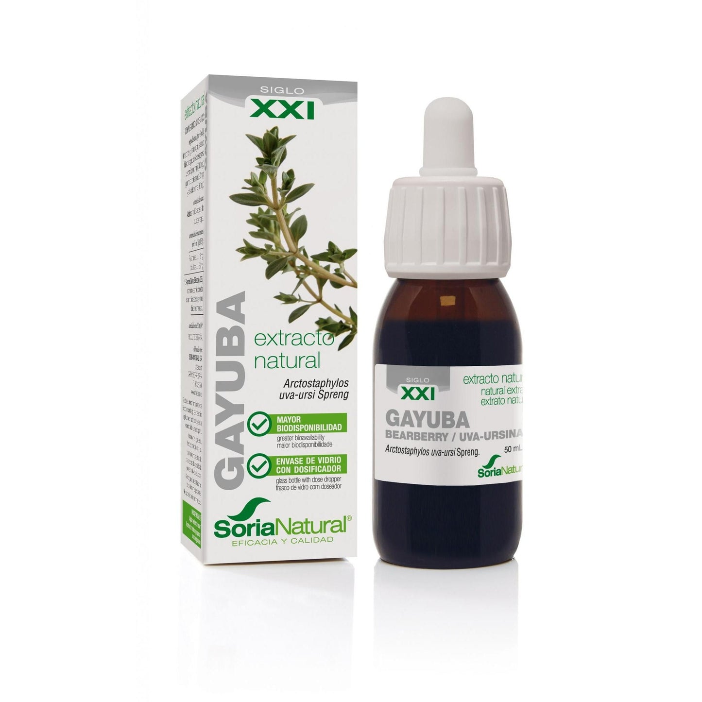 Bärentraubenextrakt Soria Natural, 50 ml