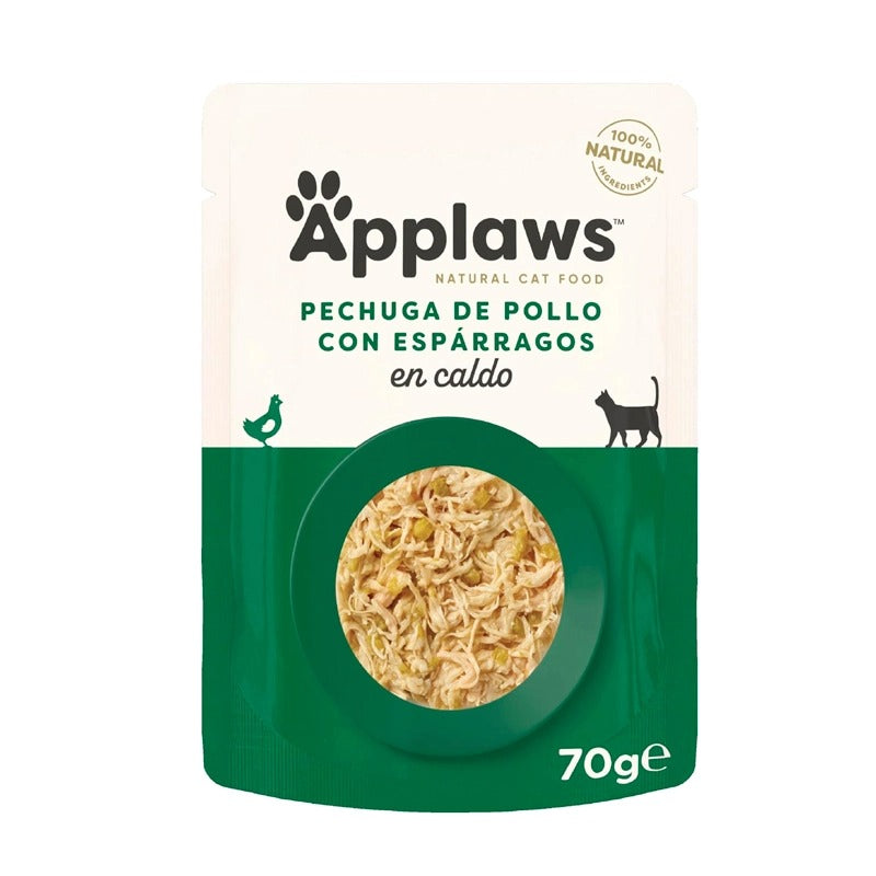 Applaws wet cat food with chicken and asparagus 70 g