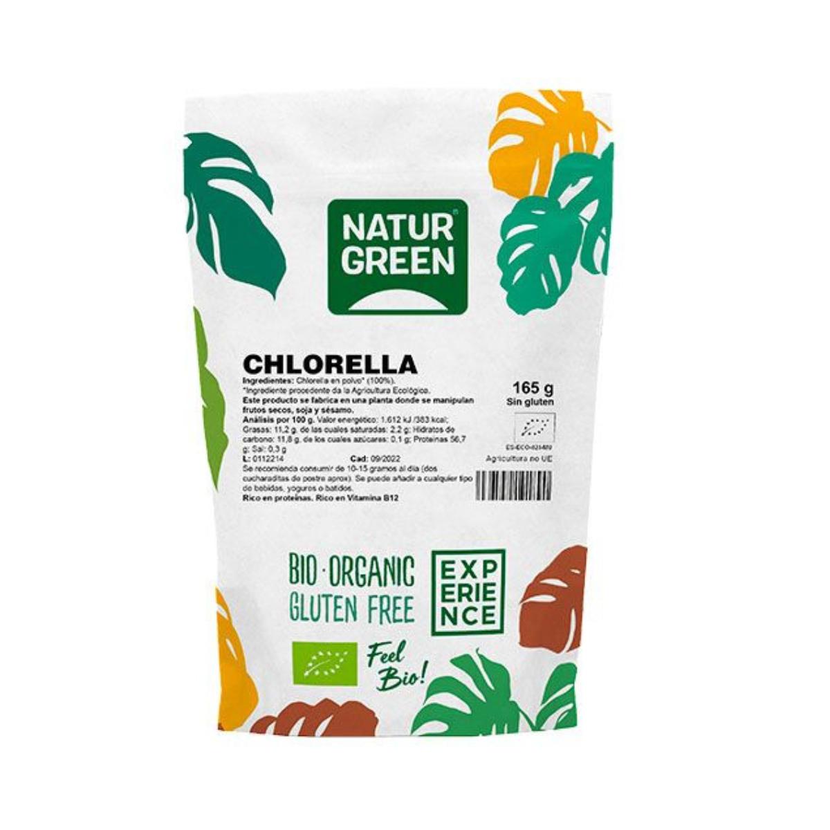 Chlorella-Pulver Naturgreen Experience 165 g