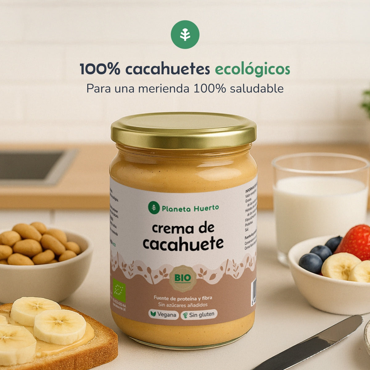 Erdnusscreme ECO Planeta Huerto
