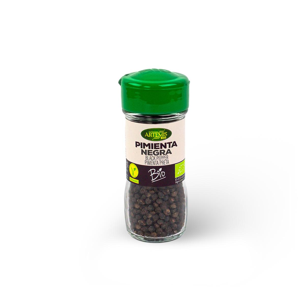 Czarny pieprz w ziarnach Artemis, 40 g