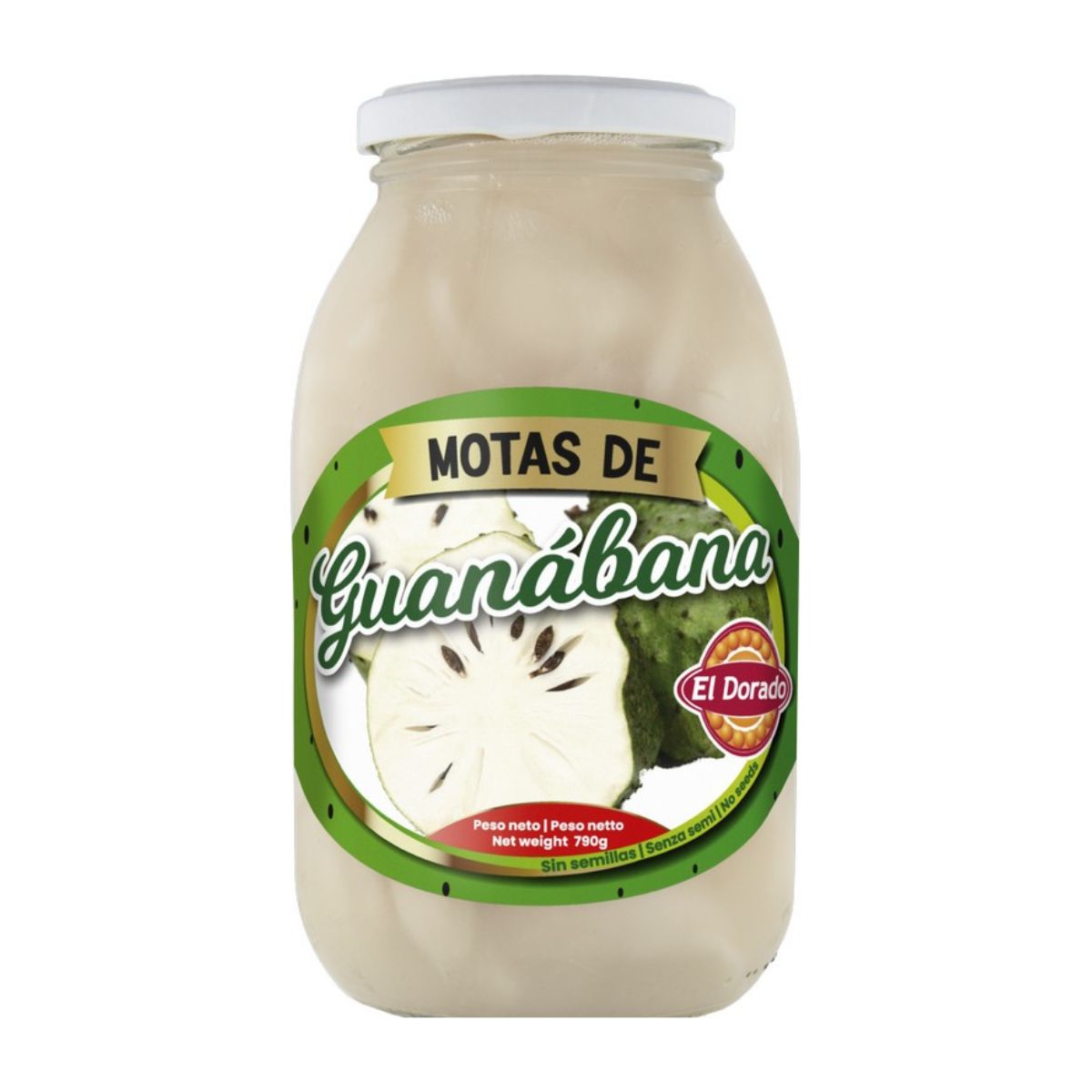 Motas de Guanábana El Dorado 790g