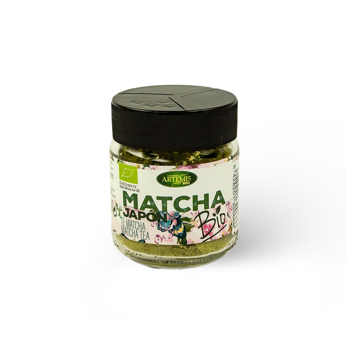 Tè Matcha in barattolo di vetro Artemis Bio 55 g