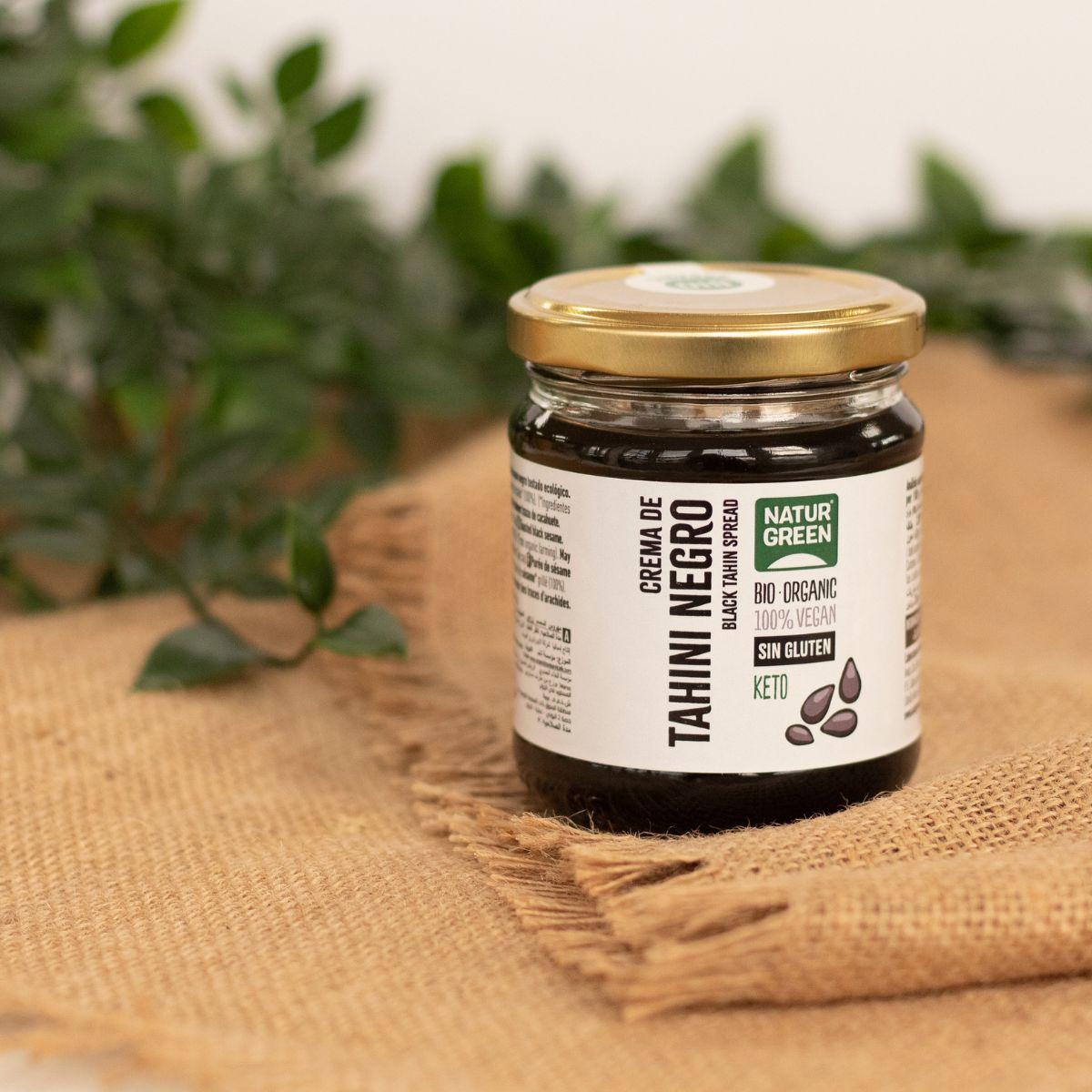 Naturgreen Tahin aus schwarzem Sesam 180 g