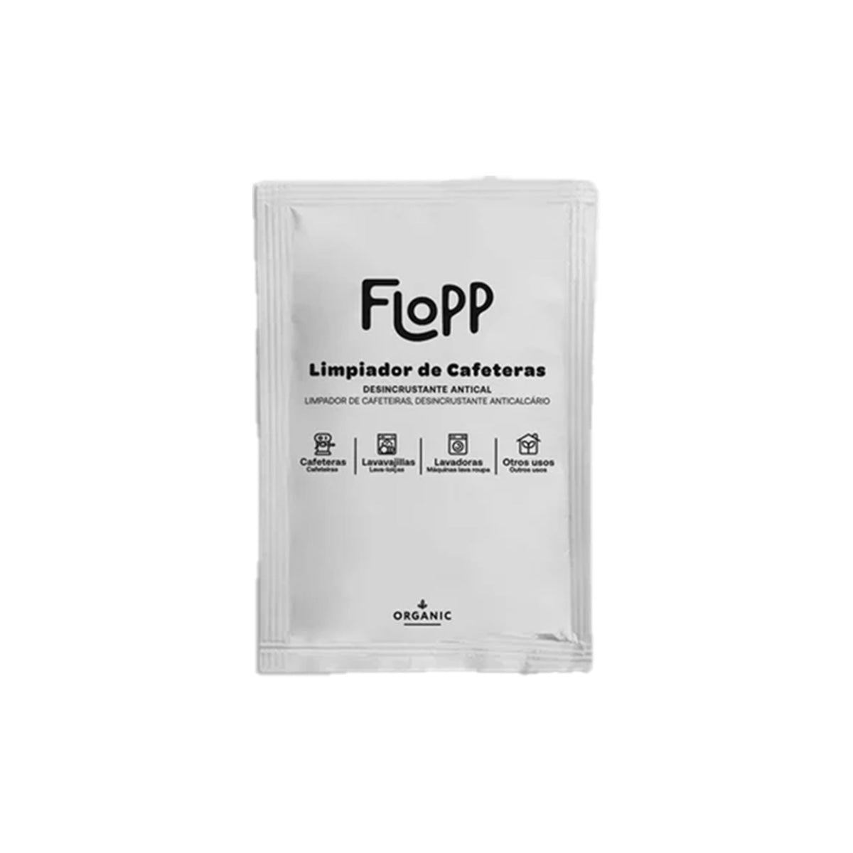 Detergente per macchine da caffè - 1 confezione x 2 bustine Flopp