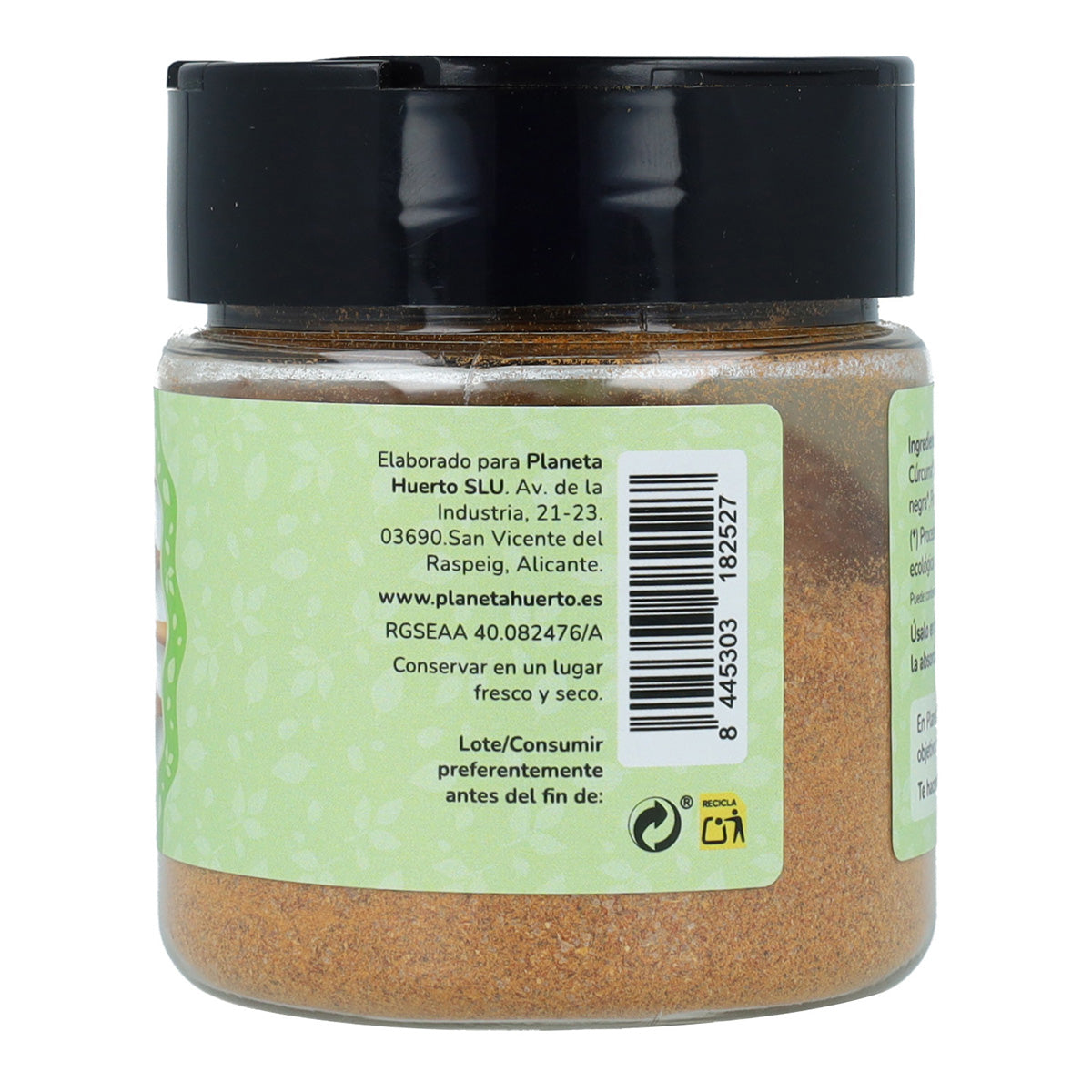 Digestive activator in spices ECO Planeta Huerto 100g