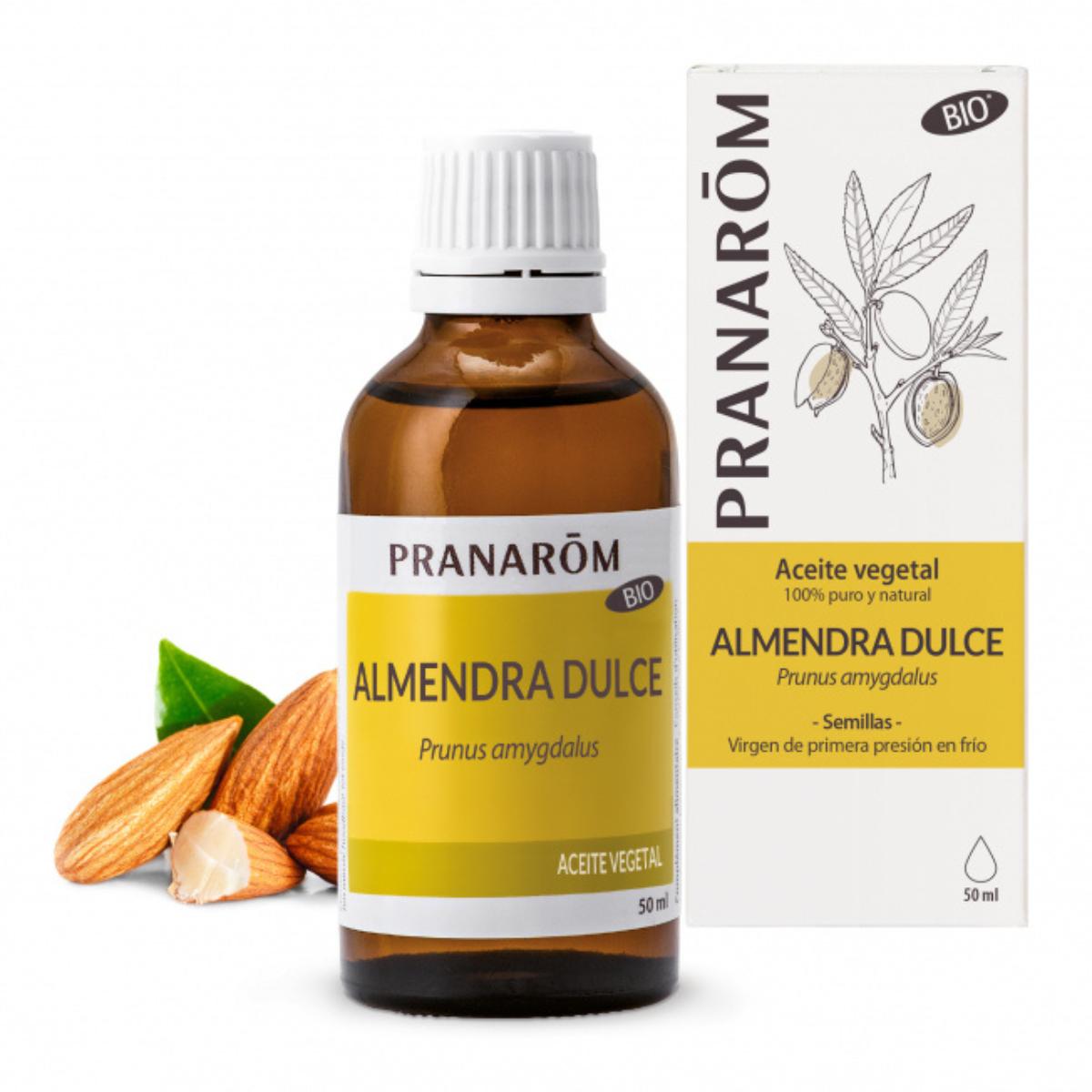Olejek roślinny ze słodkich migdałów BIO, Pranarôm 50 ml